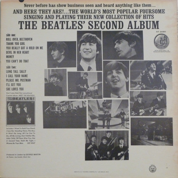 The Beatles - The Beatles' Second Album (Vinyl, LP, Album, Stereo, Reissue) Very Good (VG) / Very Good (VG)