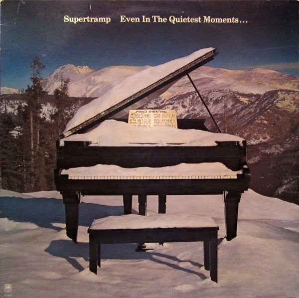 Supertramp - Even In The Quietest Moments... (Vinyl, LP, Album, Repress) Very Good (VG) / Very Good Plus (VG+)