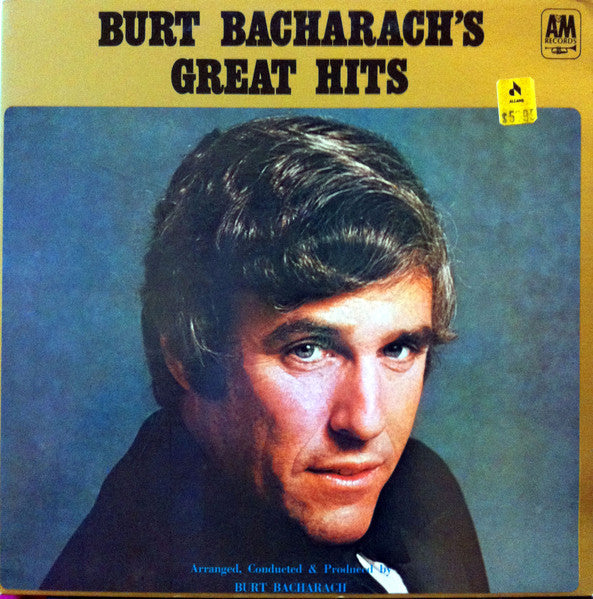 Burt Bacharach - Burt Bacharach's Great Hits (Vinyl, LP, Compilation) Very Good (VG) / Very Good Plus (VG+)