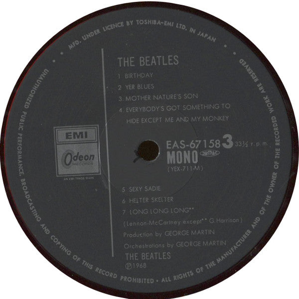 The Beatles - The Beatles (Vinyl, LP, Album, Reissue, Mono)