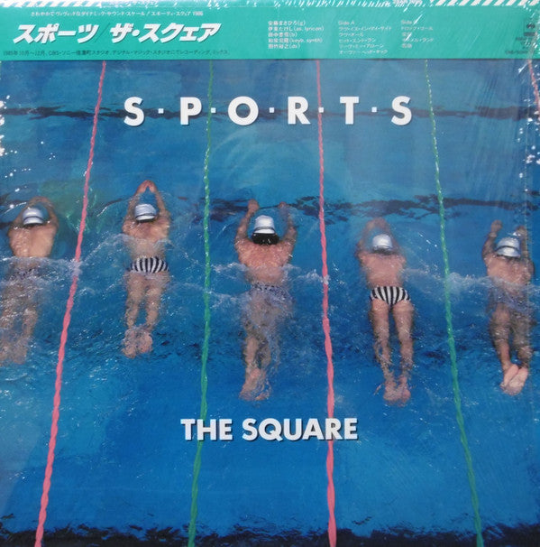T-Square - S･P･O･R･T･S (Vinyl, LP, Album, Stereo)