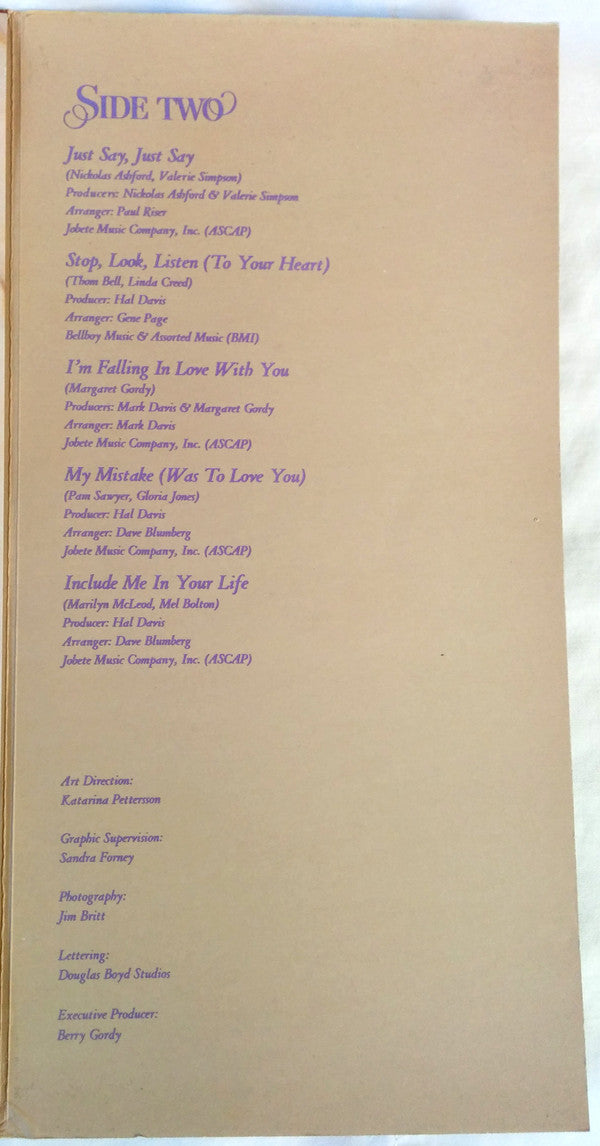 Diana Ross - Diana & Marvin (Vinyl, LP, Album, Quadraphonic) Very Good (VG) / Very Good (VG)