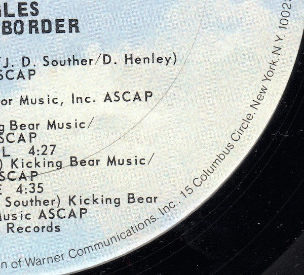Eagles - On The Border (Vinyl, LP, Album, Stereo) Good Plus (G+) / Very Good (VG)