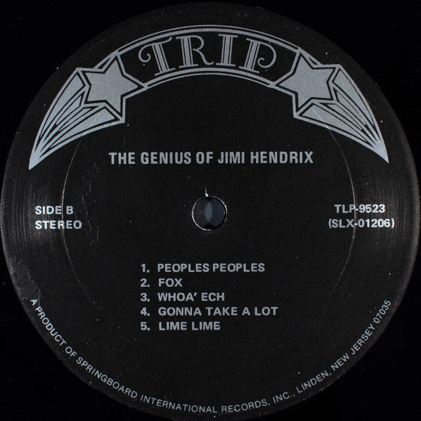 Jimi Hendrix - The Genius Of Jimi Hendrix (Vinyl, LP, Compilation) Very Good (VG) / Good (G)