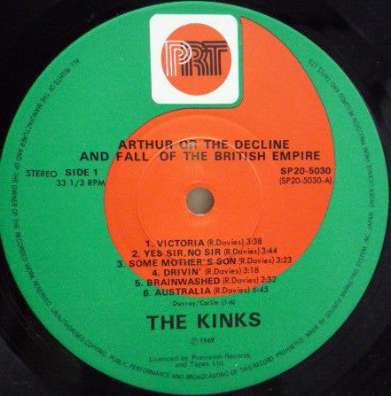 The Kinks - Arthur Or The Decline And Fall Of The British Empire (V...