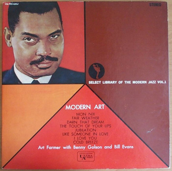 Art Farmer - Modern Art (Vinyl, LP, Album, Stereo) Very Good (VG) / Good Plus (G+)