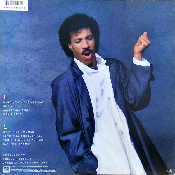 Lionel Richie - Dancing On The Ceiling (Vinyl, LP, Album)