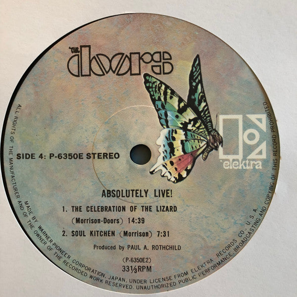 The Doors - Absolutely Live (Vinyl, LP, Album, Reissue)