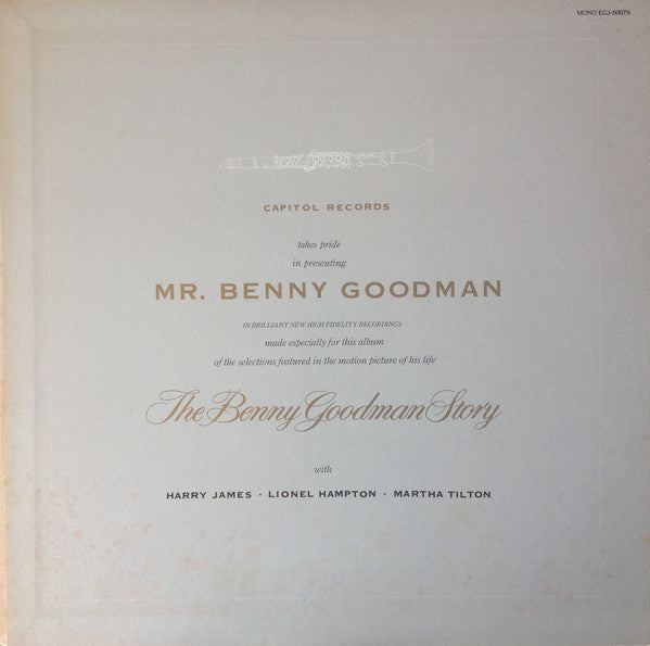 Benny Goodman - The Benny Goodman Story = ベニー・グッドマン物語 (Vinyl, LP, Album, Reissue, Mono) Very Good Plus (VG+) / Very Good (VG)