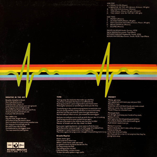 Pink Floyd - The Dark Side Of The Moon (Vinyl, LP, Album, Stereo)