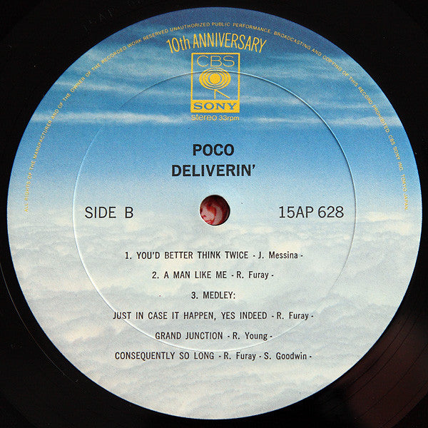 Poco (3) - Deliverin' (Vinyl, LP, Album, Limited Edition, Reissue, ...