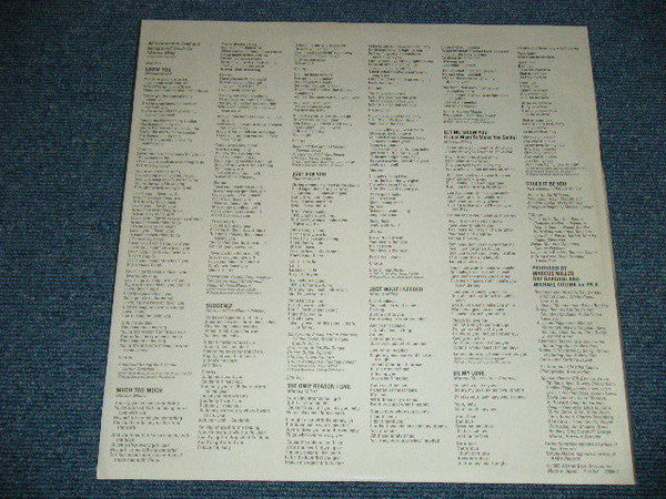 Manhattans - After Midnight (Vinyl, LP, Album)