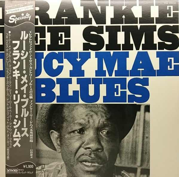 Frankie Lee Sims - Lucy Mae Blues (Vinyl, LP, Album, Reissue) Near Mint (NM or M-) / Good Plus (G+)