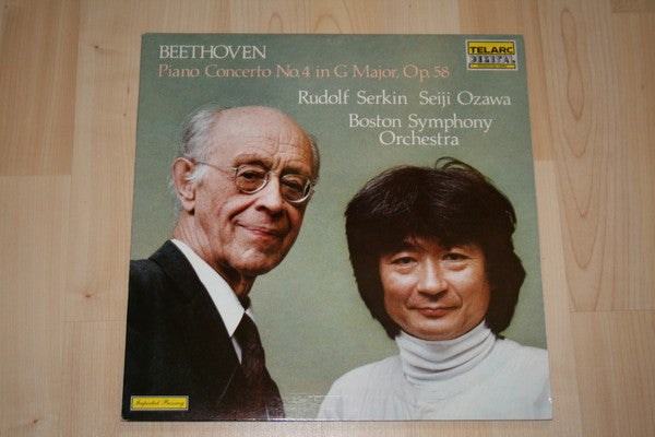 Rudolf Serkin - Beethoven Piano Concerto No. 4 In G Major, Op. 80 (Vinyl, LP, Album, Stereo) Very Good Plus (VG+) / Very Good Plus (VG+)