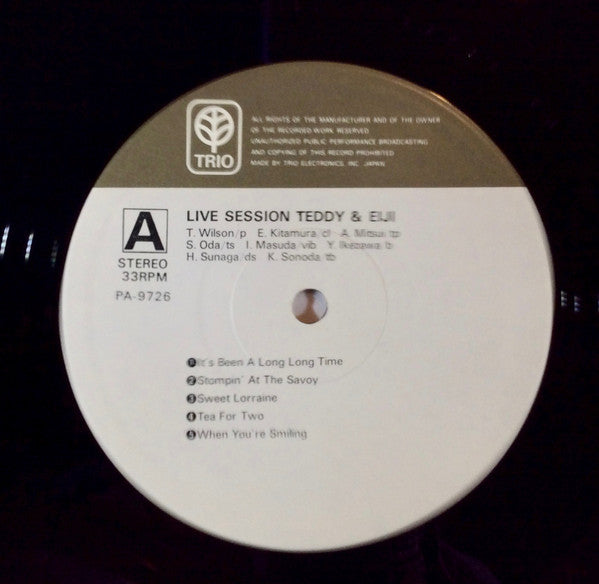 Teddy Wilson - Live Session (Vinyl, LP, Album, Limited Edition, Rei...
