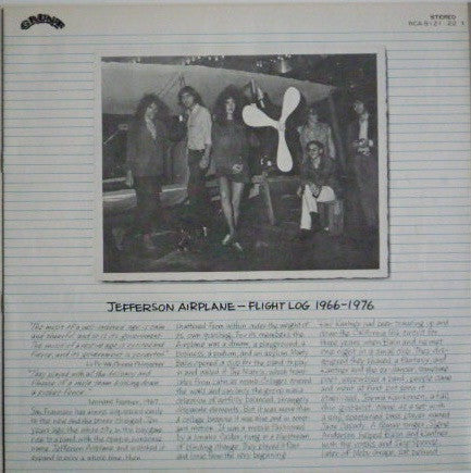 Jefferson Airplane - Flight Log (2xVinyl, LP, Compilation) Very Good Plus (VG+) / Very Good Plus (VG+)