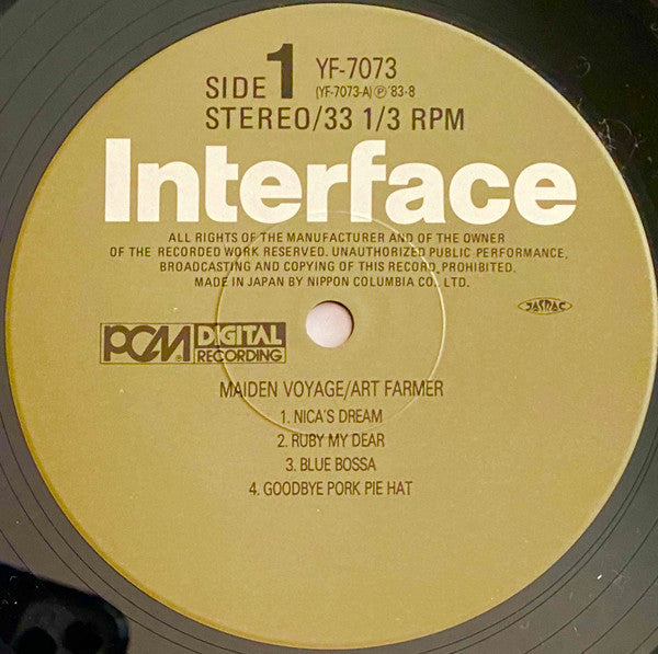Art Farmer - Maiden Voyage (Vinyl, LP, Album)