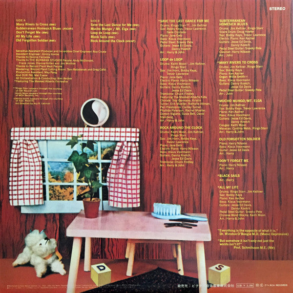 Harry Nilsson - Pussy Cats (Vinyl, LP, Album)