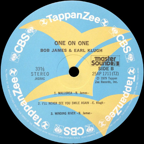 Bob James - One On One (Vinyl, LP, Album) Very Good Plus (VG+) / Very Good Plus (VG+)