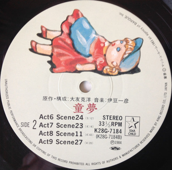 Izu Kazuhiko - Dome (Vinyl, LP, Stereo) Very Good Plus (VG+) / Very Good (VG)