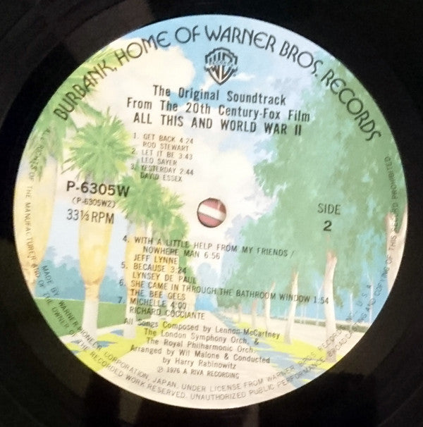Various - All This And World War II (2xVinyl, LP, Album, Compilation) Very Good Plus (VG+) / Very Good Plus (VG+)