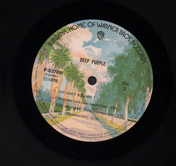 Deep Purple - Deep Purple (Vinyl, LP, Album, Reissue)
