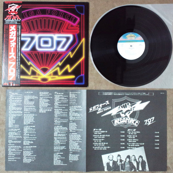 707 - Mega Force (Vinyl, LP, Album) Very Good (VG) / Very Good (VG)