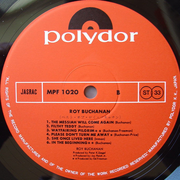 Roy Buchanan - Roy Buchanan (Vinyl, LP, Compilation)