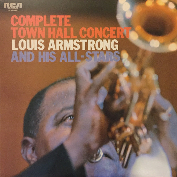 Louis Armstrong And His All-Stars - Complete Town Hall Concert (Vinyl, LP, Compilation, Mono) Very Good Plus (VG+) / Very Good Plus (VG+)