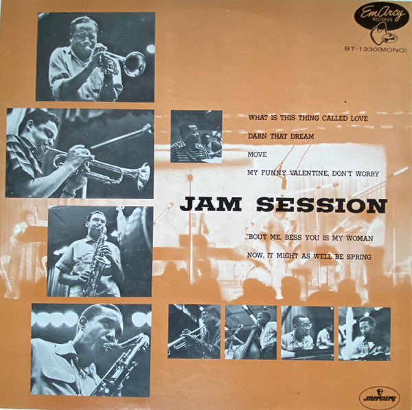 Clifford Brown - Jam Session (Vinyl, LP, Album, Reissue, Mono)
