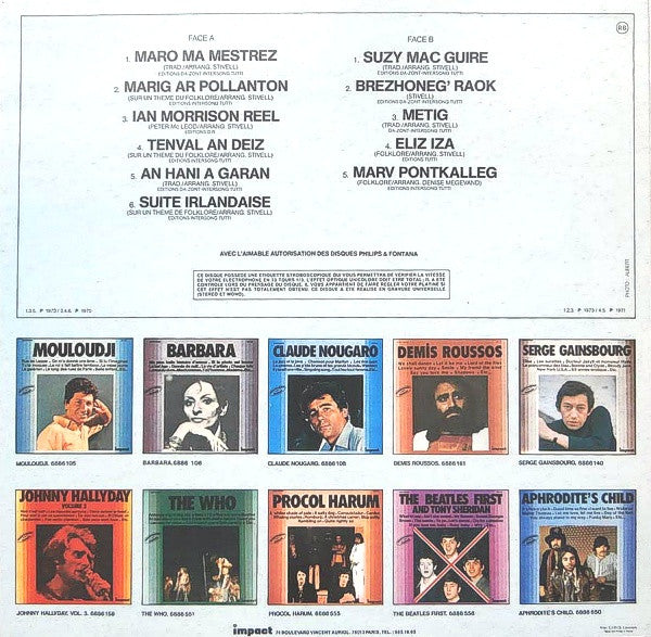 Alan Stivell - Alan Stivell (Vinyl, LP, Compilation, Repress) Very Good (VG) / Good Plus (G+)