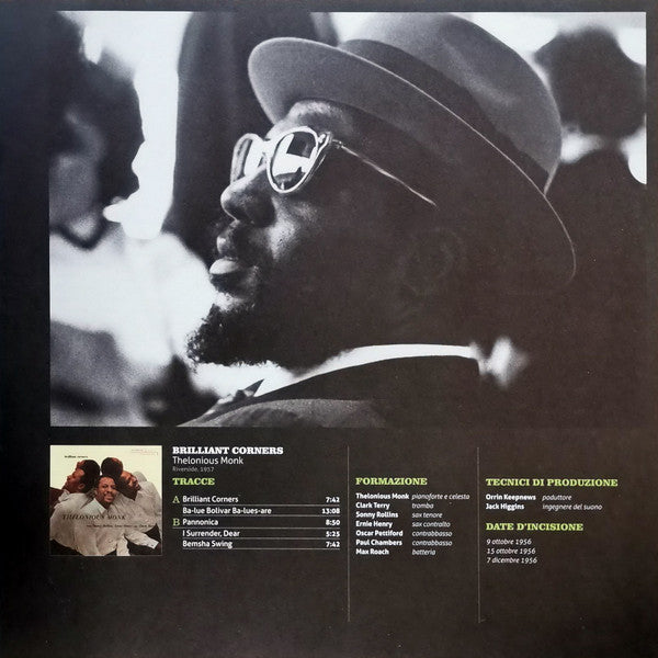 Thelonious Monk - Brilliant Corners (Vinyl, LP, Album, Reissue, Mono) Near Mint (NM or M-) / Near Mint (NM or M-)