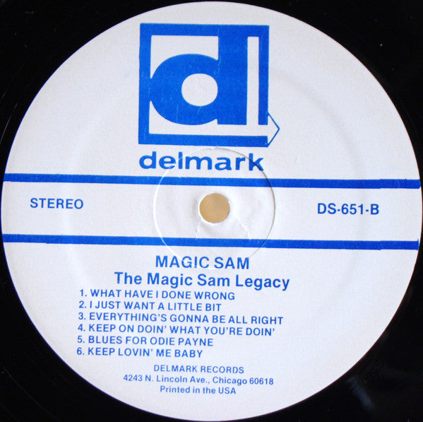 Magic Sam - The Magic Sam Legacy (Vinyl, LP, Album, Stereo) Very Good Plus (VG+) / Very Good Plus (VG+)
