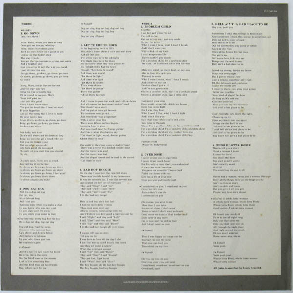 AC/DC - Let There Be Rock (Vinyl, LP, Album, Stereo)