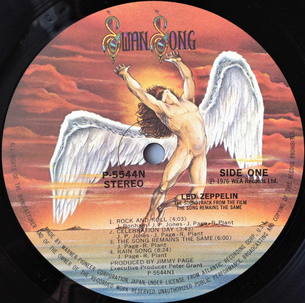 Led Zeppelin - The Soundtrack From The Film The Song Remains The Sa...