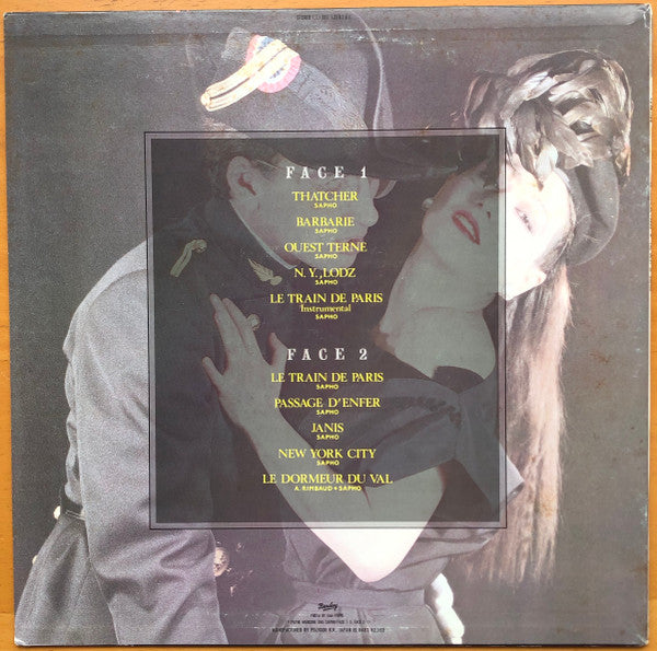 Sapho - Le Train De Paris (Vinyl, LP, Compilation) Very Good (VG) / Very Good (VG)