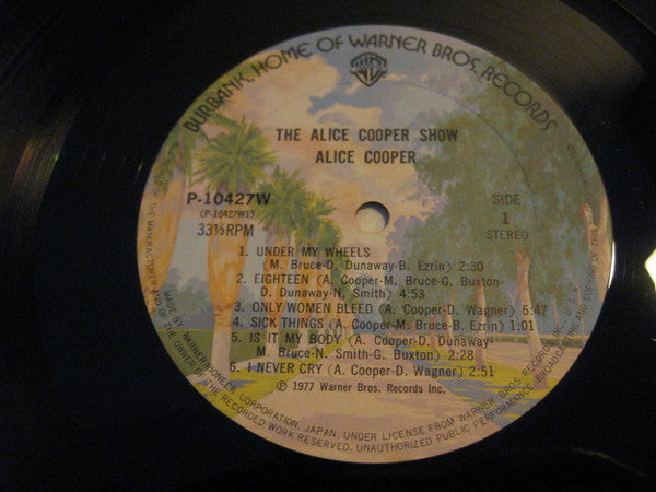 Alice Cooper (2) - The Alice Cooper Show (Vinyl, LP, Album) Very Good Plus (VG+) / Very Good Plus (VG+)