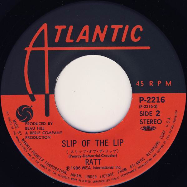 Ratt - Body Talk (Vinyl, 7", 45 RPM, Single) Very Good Plus (VG+) / Very Good Plus (VG+)