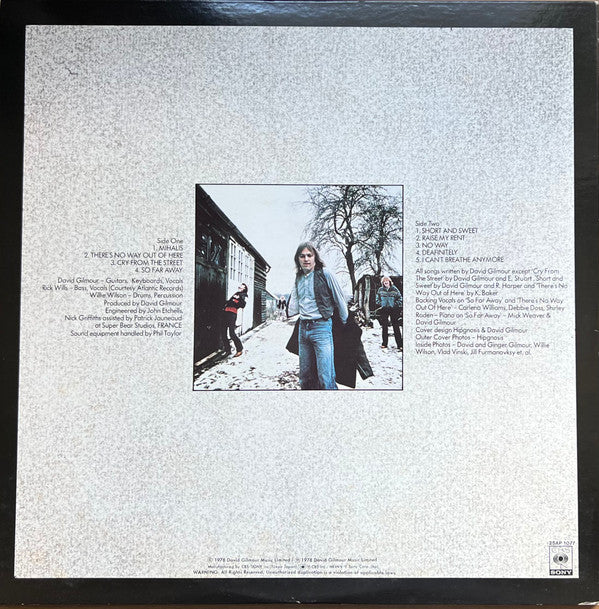 David Gilmour - David Gilmour (Vinyl, LP, Album)