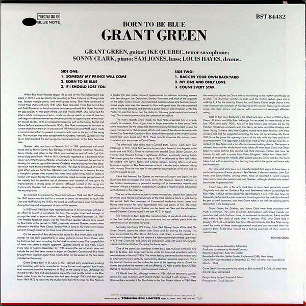 Grant Green - Born To Be Blue (Vinyl, LP, Album, Remastered)