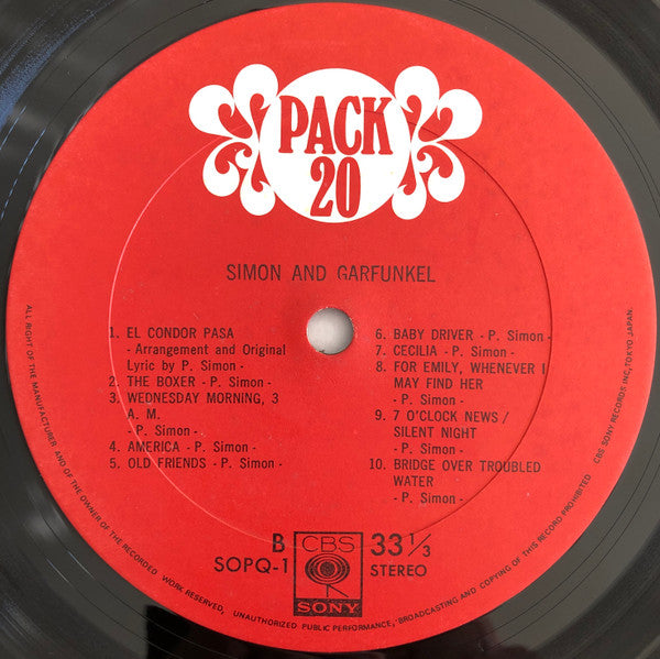 Simon & Garfunkel - Pack 20 (Vinyl, LP, Compilation)