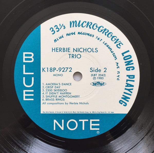 Herbie Nichols Trio - Herbie Nichols Trio (Vinyl, LP, Compilation, ...