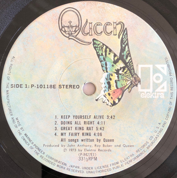 Queen - Queen = 戦慄の王女 (Vinyl, LP, Album, Reissue, Stereo)