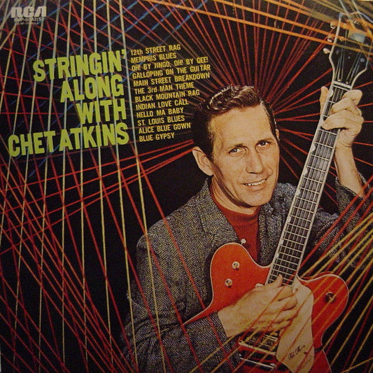 Chet Atkins - Stringin' Along With Chet Atkins (Vinyl, LP, Album, Reissue, Stereo) Very Good Plus (VG+) / Very Good Plus (VG+)