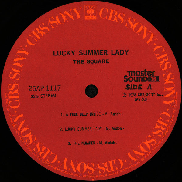 T-Square - Lucky Summer Lady (Vinyl, LP, Album, Stereo)