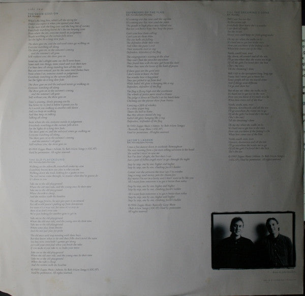 Bruce Hornsby And The Range - Scenes From The Southside (Vinyl, LP, Album, Stereo) Very Good Plus (VG+) / Very Good Plus (VG+)