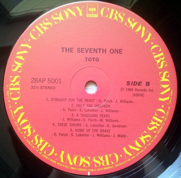 Toto - The Seventh One (Vinyl, LP, Album)
