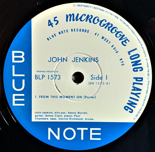 John Jenkins (2) - John Jenkins With Kenny Burrell (2xVinyl, LP, 45 RPM, Album, Limited Edition, Numbered, Reissue, Remastered, Mono) Good Plus (G+) / Near Mint (NM or M-)