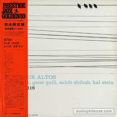 Phil Woods - Four Altos (Vinyl, LP, Album, Mono, Reissue)