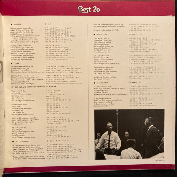 Nat King Cole - Best 20 (Vinyl, LP, Compilation, Stereo) Very Good Plus (VG+) / Very Good (VG)